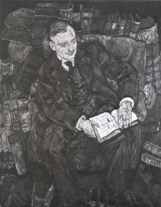 Egon Schiele Portrait of Dr.Franz Martin Haberditzl china oil painting image